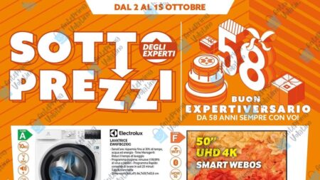 Volantino Expert dal 2 ottobre 2025