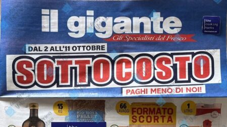 Anteprima Volantino Il Gigante dal 2 ottobre 2025