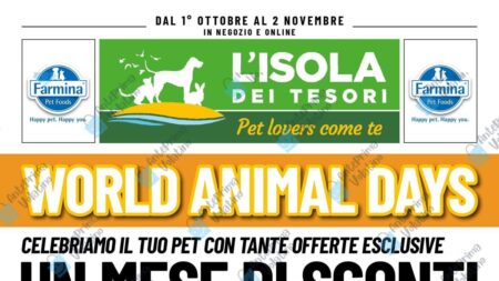 Volantino Isola dei Tesori Ottobre 2025