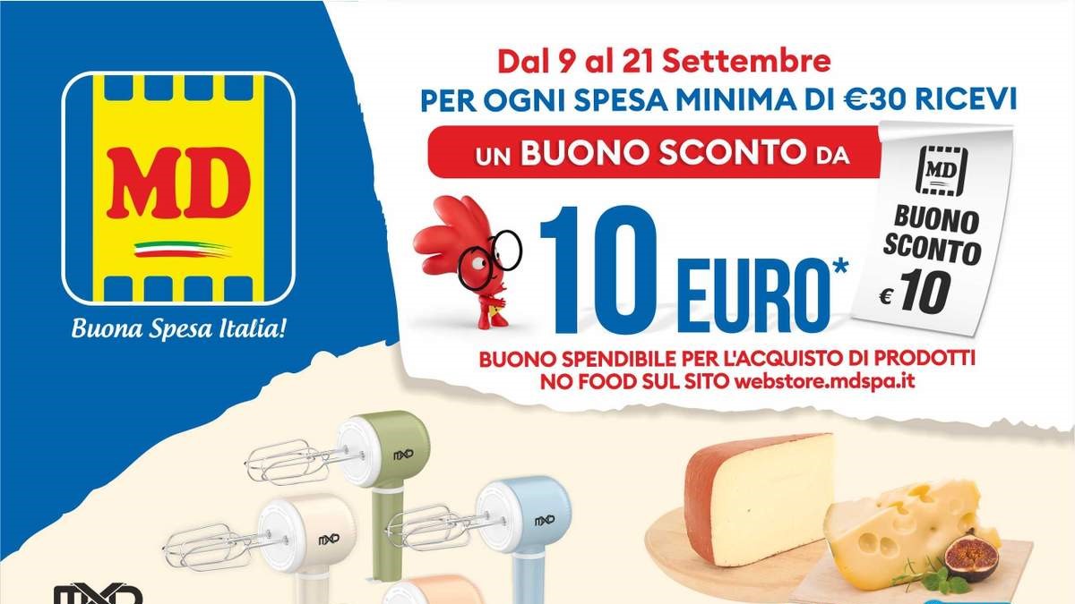 Volantino MD dal 9 settembre 2025