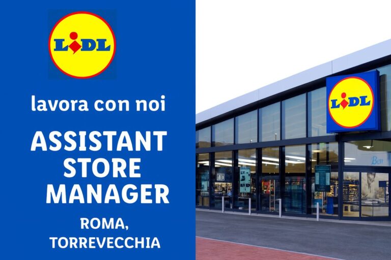 Lidl assume a Roma come Assistant Store Manager