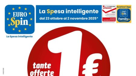 Nuovo Volantino Eurospin dal 23 ottobre 2025 digitale