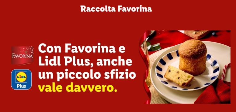 Panettone Lidl Favorina, come averlo in omaggio con Lidl Plus
