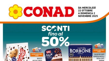 Volantino Conad Campania dal 22 ottobre 2025