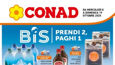 Volantino Conad Campania dal 8 ottobre 2025