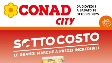 Volantino Conad City Campania dal 9 ottobre 2025