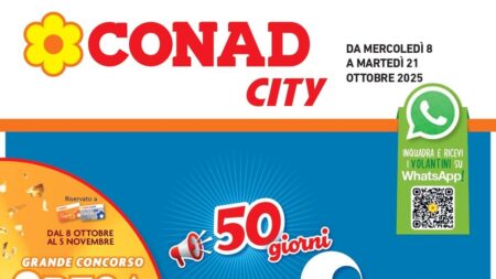 Volantino Conad City Lombardia dal 8 ottobre 2025