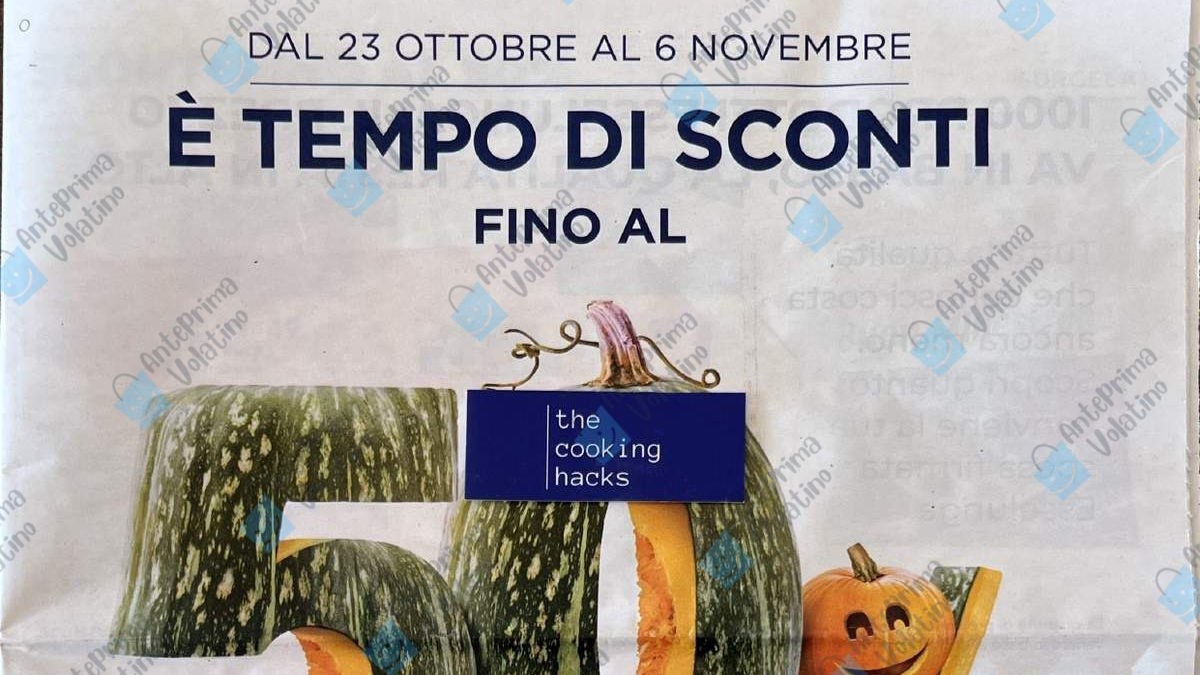 Volantino Esselunga dal 23 ottobre 2025