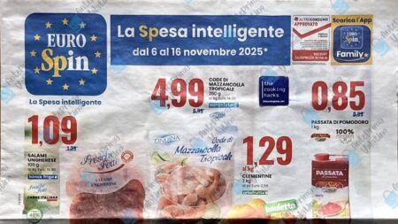 Volantino Eurospin dal 6 novembre 2025