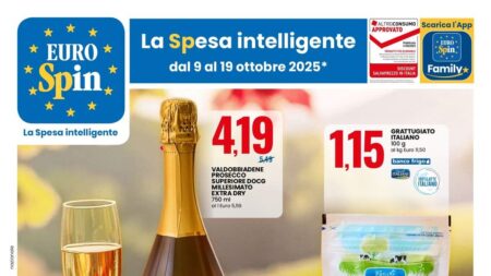 Volantino Eurospin dal 9 ottobre 2025 versione digitale