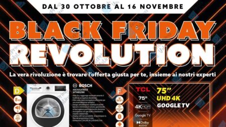 Volantino Expert Black Friday Revolution dal 30 ottobre 2025