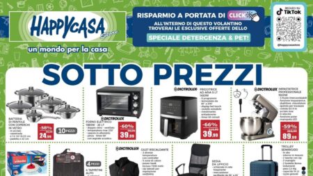 Volantino Happy Casa dal 15 ottobre 2025