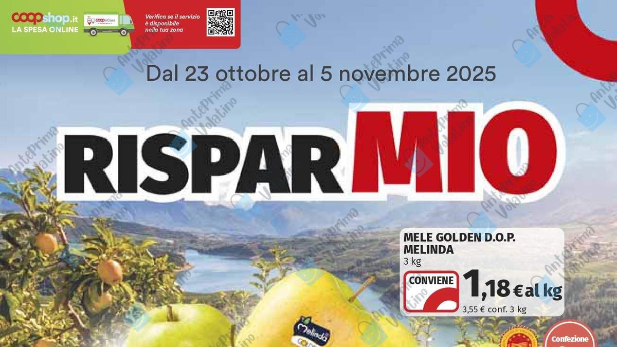 Volantino Ipercoop dal 23 ottobre 2025
