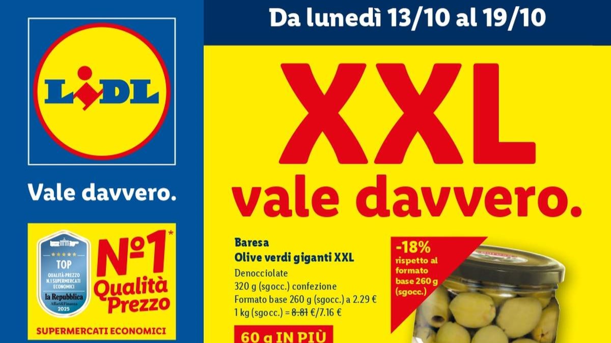 Volantino Lidl dal 13 ottobre 2025 versione digitale