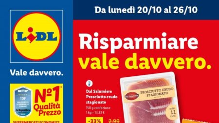 Volantino Lidl dal 20 ottobre 2025 versione digitale