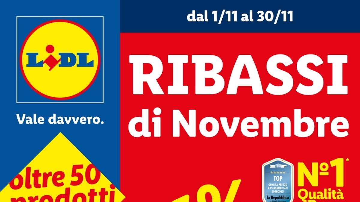 Volantino Lidl Ribassi Novembre 2025