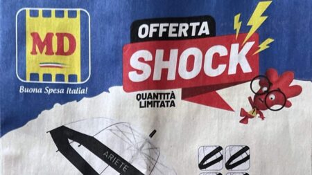 Volantino MD Offerta Shock dal 21 ottobre 2025