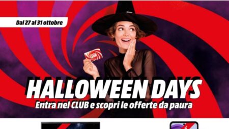Volantino MediaWorld Halloween Days dal 27 ottobre 2025