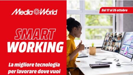 Volantino MediaWorld Smart Working dal 17 ottobre 2025