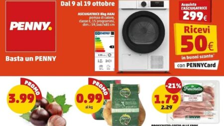 Volantino Penny dal 9 ottobre 2025