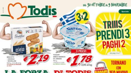 Volantino Todis dal 30 ottobre 2025