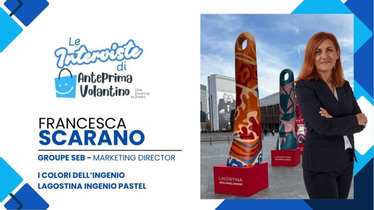 Lagostina e i “Colori dell’Ingenio”, Intervista a Francesca Scarano