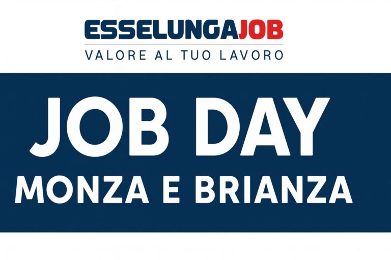 Job Day Esselunga Monza e Brianza opportunità di lavoro nei supermercati e Bar Atlantic