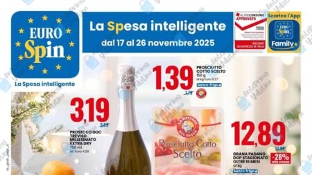 Nuovo Volantino Eurospin dal 17 novembre 2025