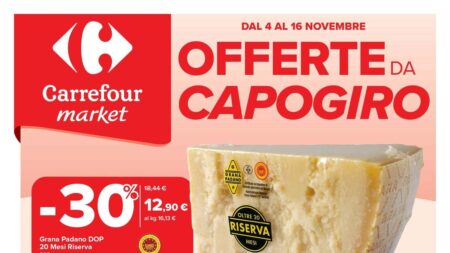 Volantino Carrefour Market dal 4 novembre 2025