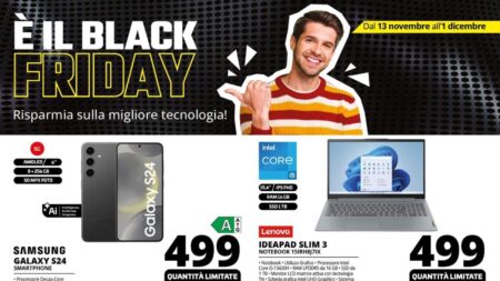 Volantino Comet Black Friday dal 13 novembre al 1 dicembre 2025