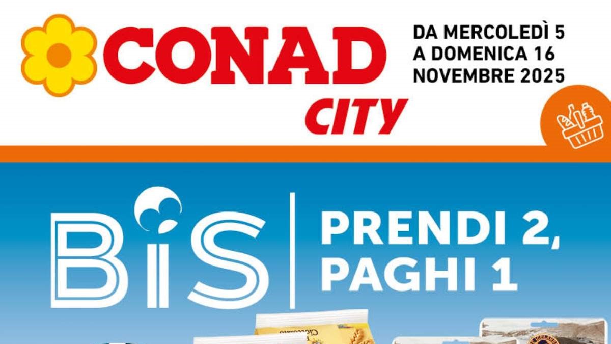 Volantino Conad City Lazio dal 5 novembre 2025