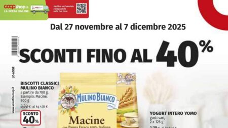 Volantino Coop dal 27 novembre 2025