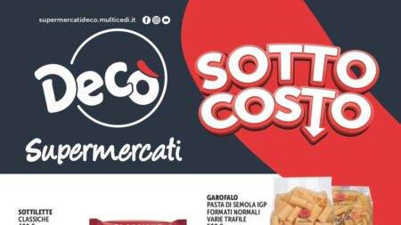 Volantino Decò dal 7 novembre 2025