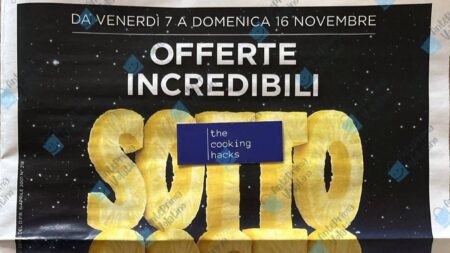 Volantino Esselunga dal 7 novembre 2025