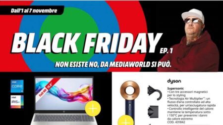 Volantino MediaWorld Black Friday dal 1 novembre 2025