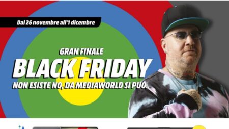 Volantino MediaWorld Black Friday (Gran Finale) dal 26 novembre 2025