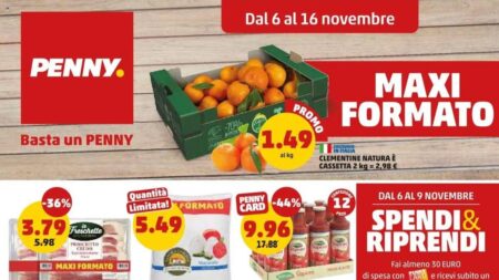 Volantino Penny dal 6 novembre 2025