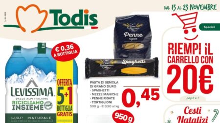 Volantino Todis dal 13 novembre 2025