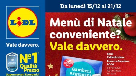 Nuovo Volantino Lidl dal 15 dicembre 2025