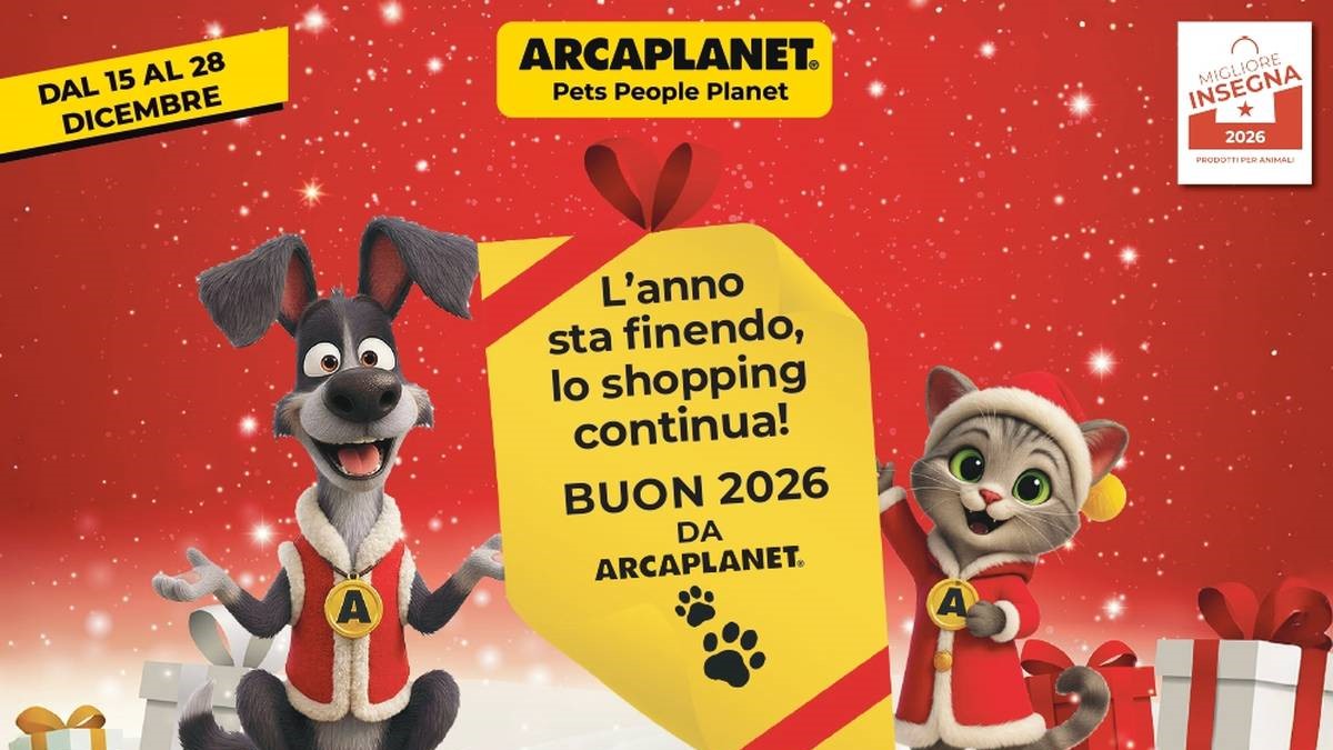 Volantino Arcaplanet dal 15 dicembre 2025