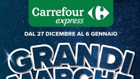 Volantino Carrefour Express dal 27 dicembre 2025