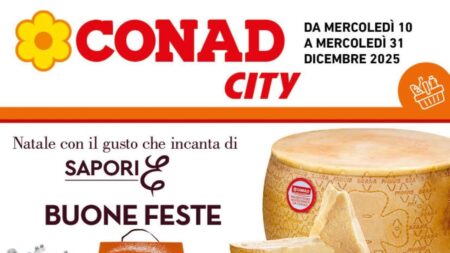 Volantino Conad City Campania dal 10 dicembre 2025
