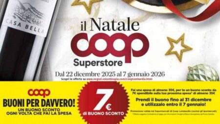 Volantino Coop dal 22 dicembre 2025