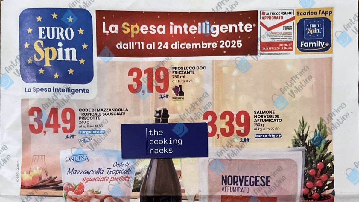 Volantino Eurospin dal 11 dicembre 2025