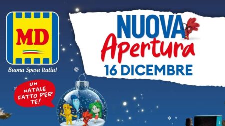 Volantino MD Nuova Apertura Roma dal 16 dicembre 2025