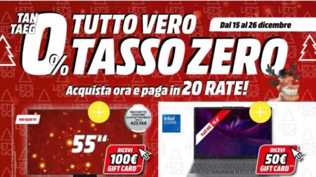 Volantino MediaWorld dal 15 al 26 dicembre 2025