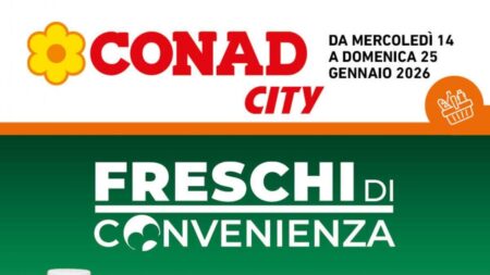 Volantino Conad City Campania dal 14 gennaio 2026