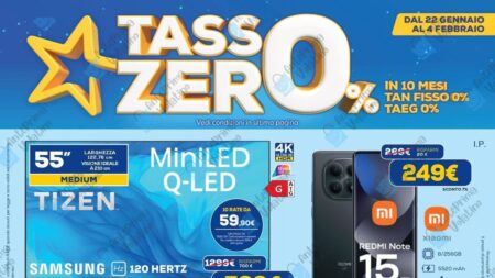 Volantino Euronics dal 22 gennaio 2026