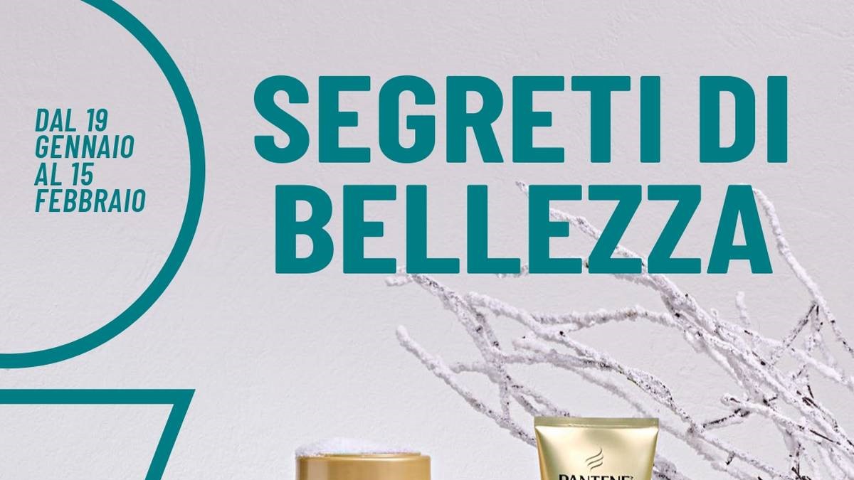 Volantino Iper "Segreti di Bellezza" dal 19 gennaio 2026