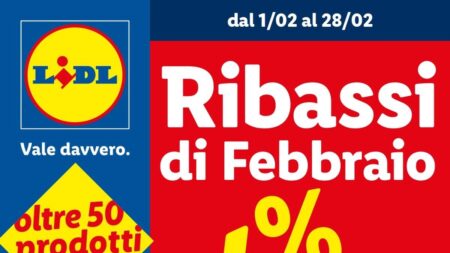 Volantino Lidl Ribassi di Febbraio 2026